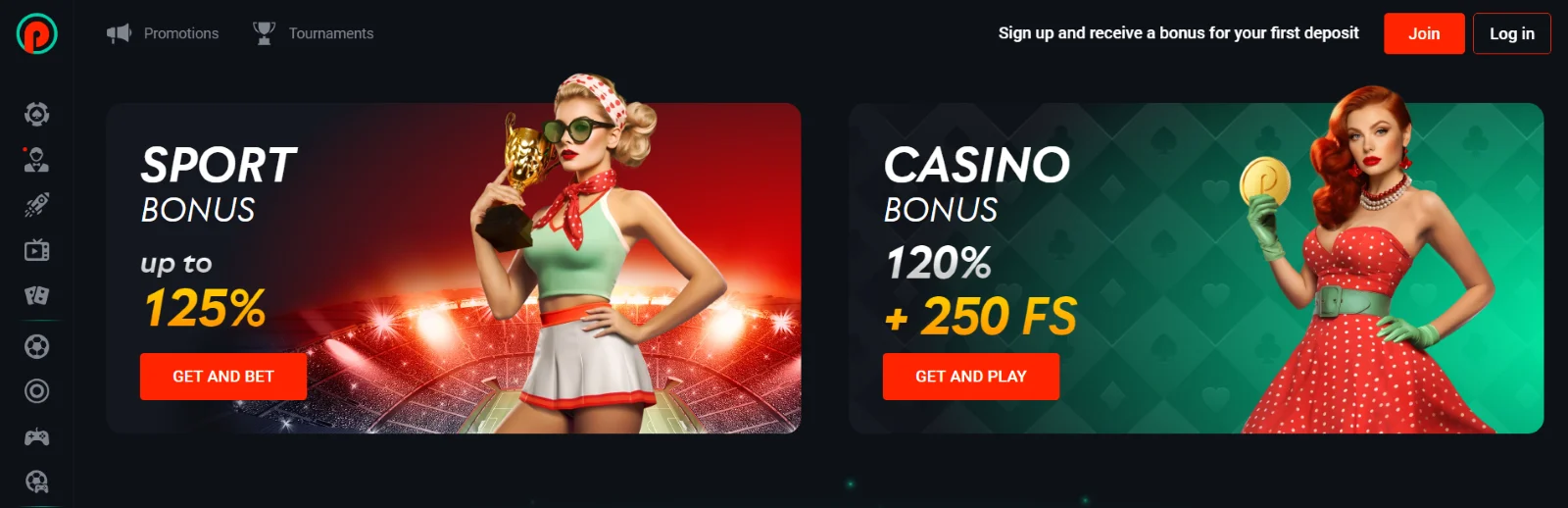 Pin-Up casino bonus